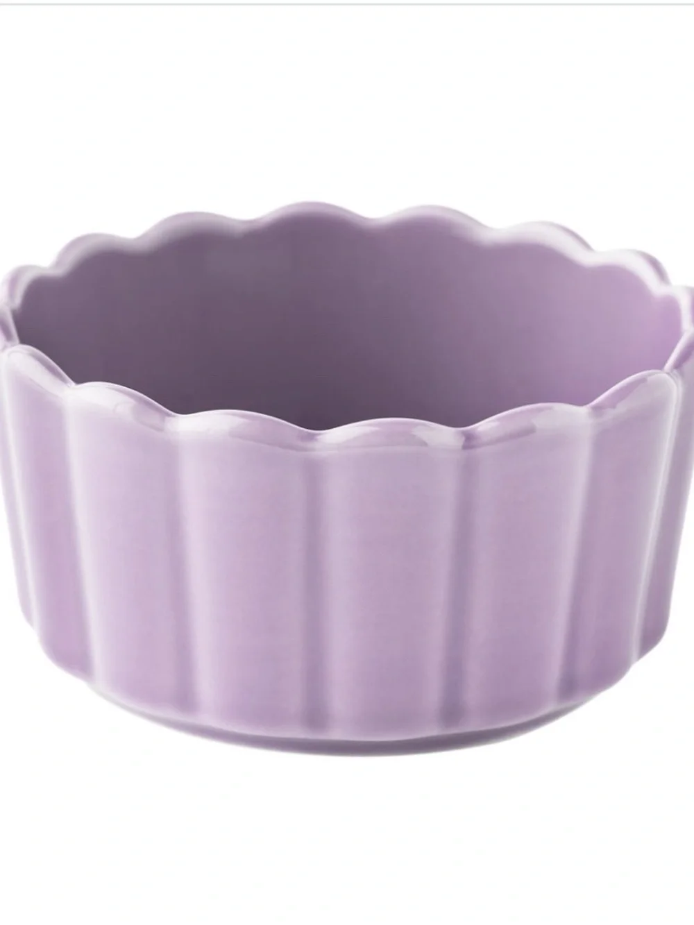 The Pioneer Woman Lilac Scalloped Ceramic Ramekin Set - 4 Pack